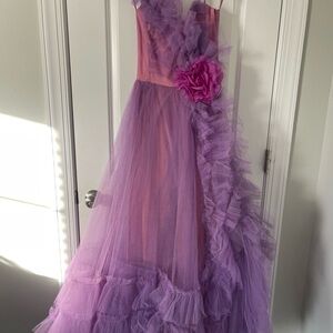 1950s Will Steinman Lavender Cupcake Dress XS